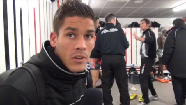 L1-J13 EAG-LILLE (0-0) RÉACTION DE DORIAN LÉVÊQUE