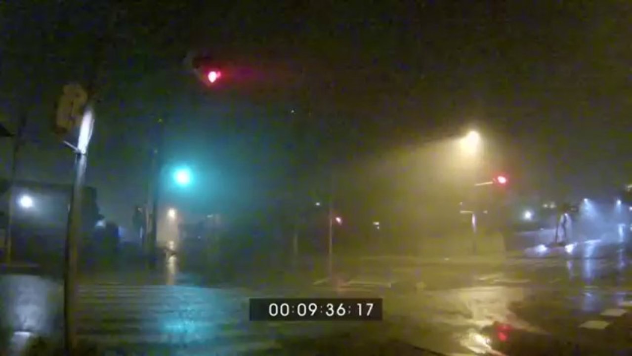 Typhoon Fitow Extreme Eyewall And Huge Waves Stock Footage Screener HD 1920x1080 30p_(360p)