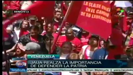 Elías Jaua realza importancia de defender la patria venezolana