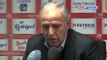 Ligue 1 / Les réactions de R. Girard et J. Gourvennec après Guingamp - Lille - 09/11