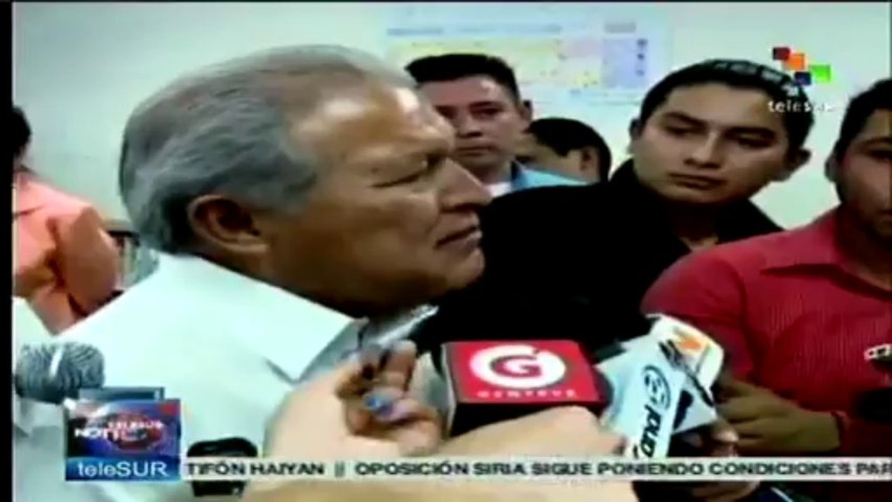 Sánchez Cerén, uno de los candidatos favoritos en El Salvador