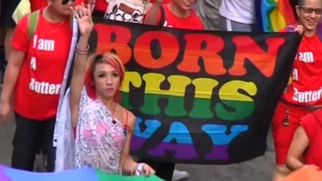 Hong Kong's gay priders demand protection under China law