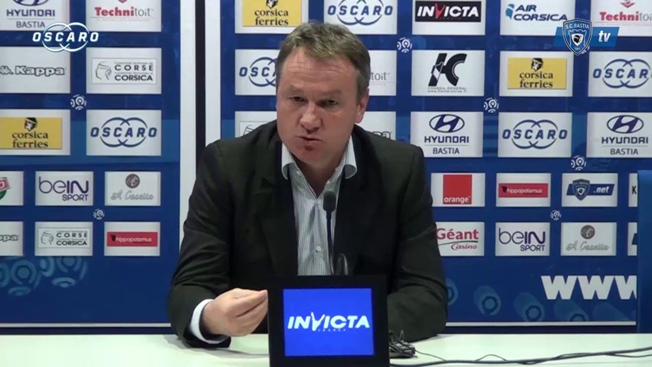 L1 / 2013-14 : Bastia 1-0 Rennes : Réaction de F. Hantz