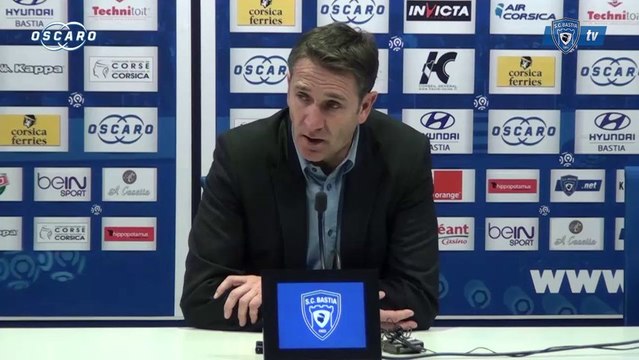 L1 / 2013-14 : Bastia 1-0 Rennes : Réaction de P. Montanier