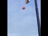 Newfoundland drops a 500-pound pumpkin