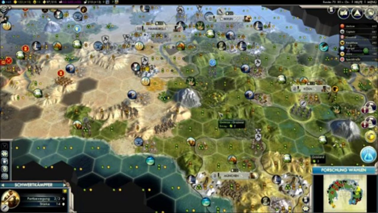 Civ 5 PBEM 67 Deutschland Runde 73