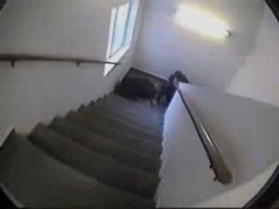 escalier chute
