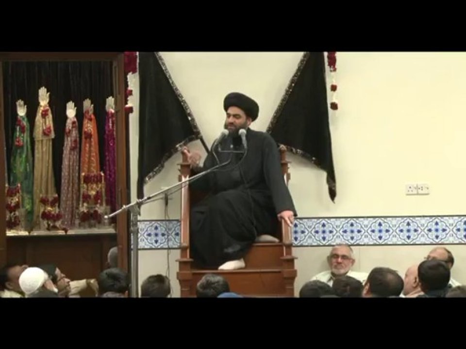 4th Muharram 1435 Majalis - 2013 - Zindagani e Ahlebait as - Moulana Ali Raza Rizvi - Urdu