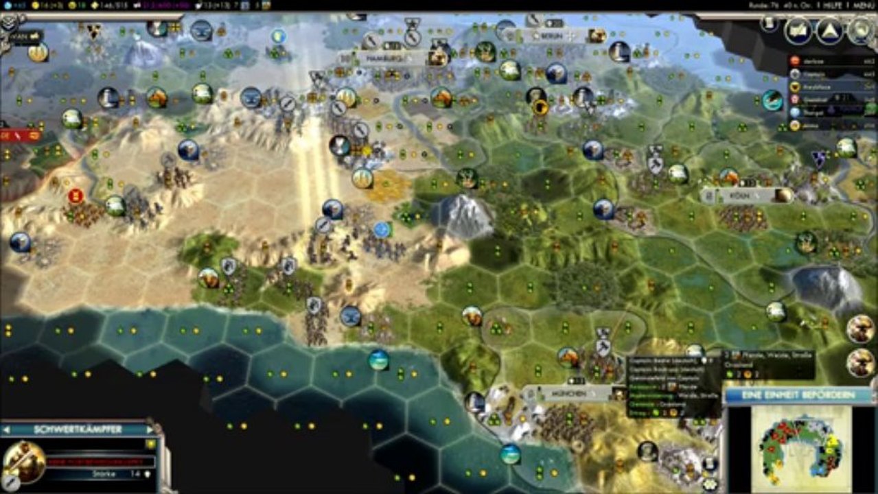 Civ 5 PBEM 67 Deutschland Runde 76