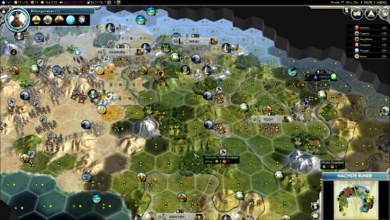 Civ 5 PBEM 67 Deutschland Runde 77