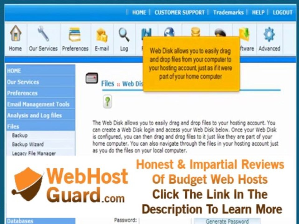 NextGen Web Hosting Tutorials: How to use Web Disk in cPanel