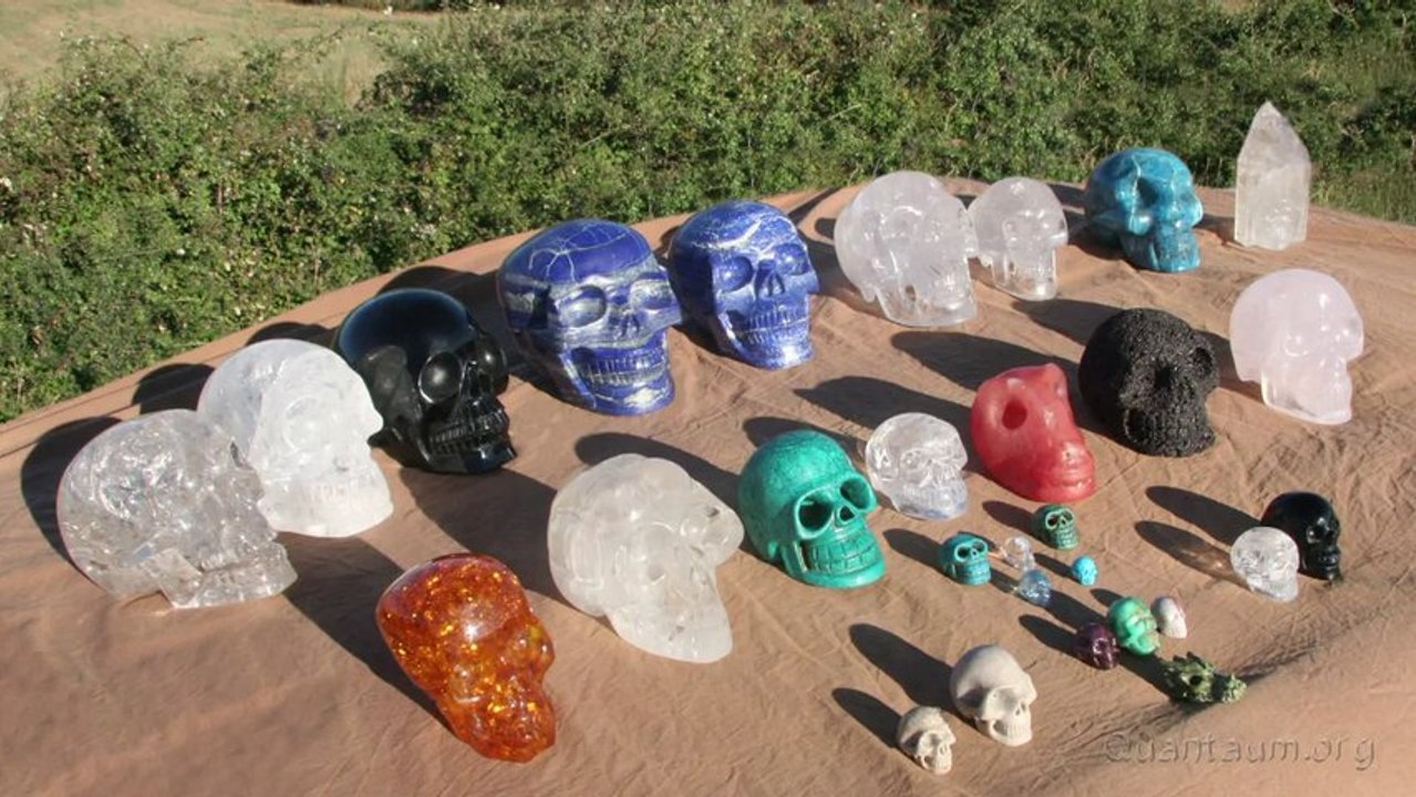 Cranes de Cristal - Cristal skull