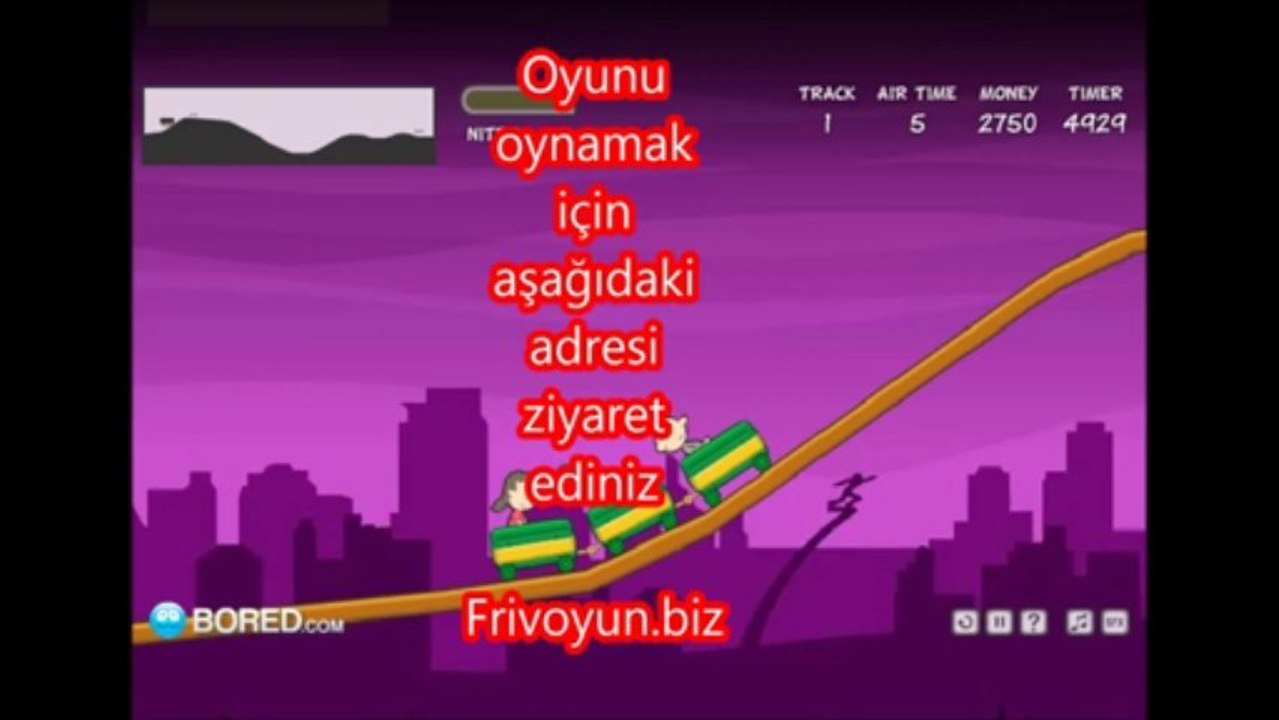 Lunapark Treni Oyunu