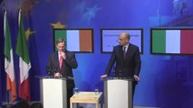 Visita del presidente Letta in Irlanda (08.11.13)
