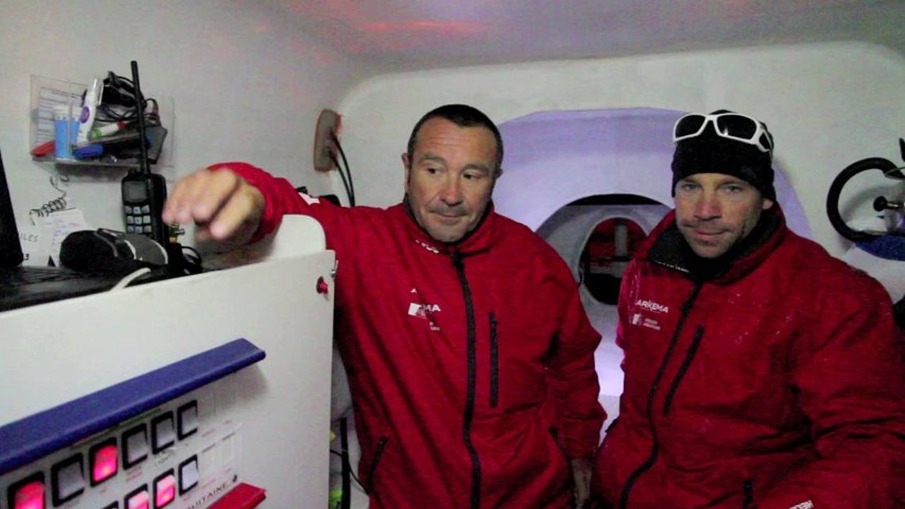 Interview de Lalou Roucayrol et Mayeul Riffet avant le départ de la Transat Jacques Vabre, deuxième partie