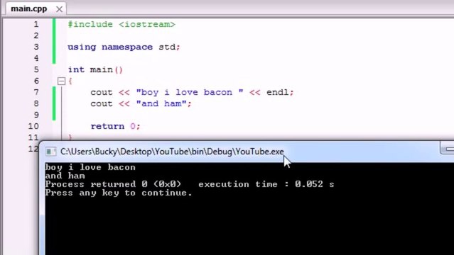 C Programming Tutorials - 3 - More on Printing Text By MNRAQ