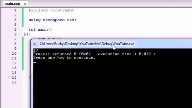 C Programming Tutorials - 4 - Variables By MNRAQ