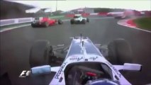 F1 2010 Belgium Barrichello Alonso Crash