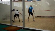 MATCH N1 SQUASH TSBV CRETIEL  MATCH 1  Greg echange