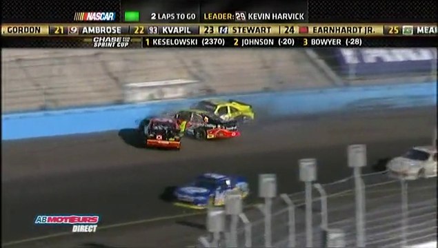 NASCAR Sprint Cup 2012 Phoenix Gordon Vs Bowyer and fight teams