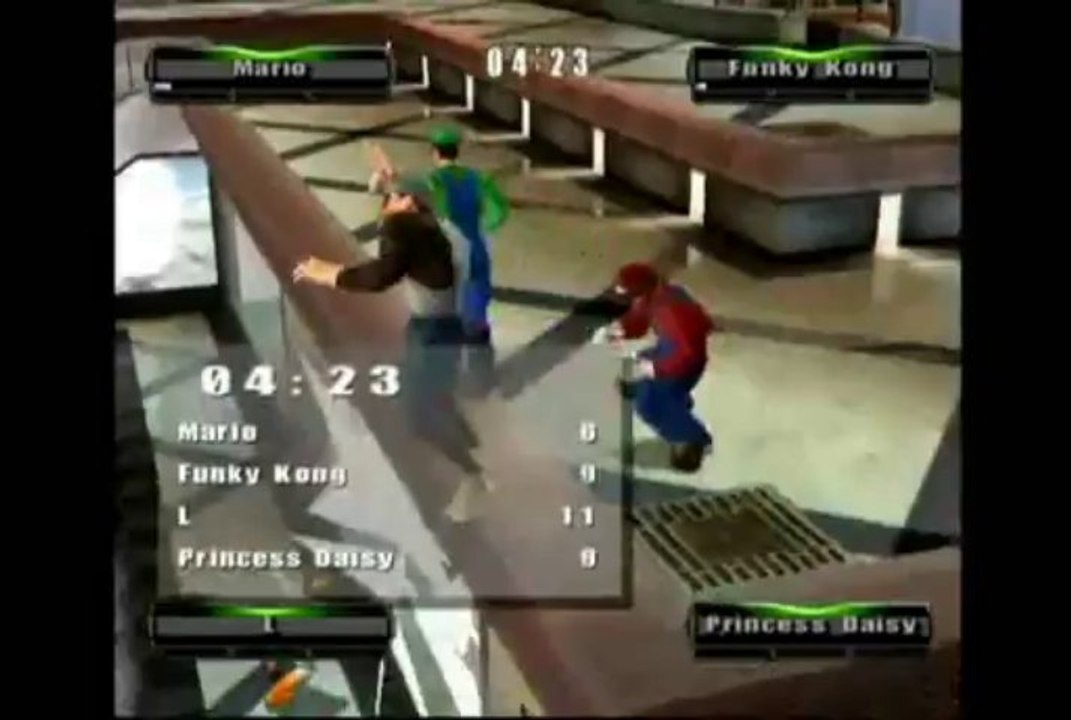 偽ココナッツモール1 マリオvsルイージvsファンキーコングvsデイジー姫