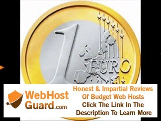 1 euro hosting - Cheapest Hosting in the WORLD