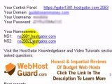 How to register domain name with name.com and configure for hostgator hosting