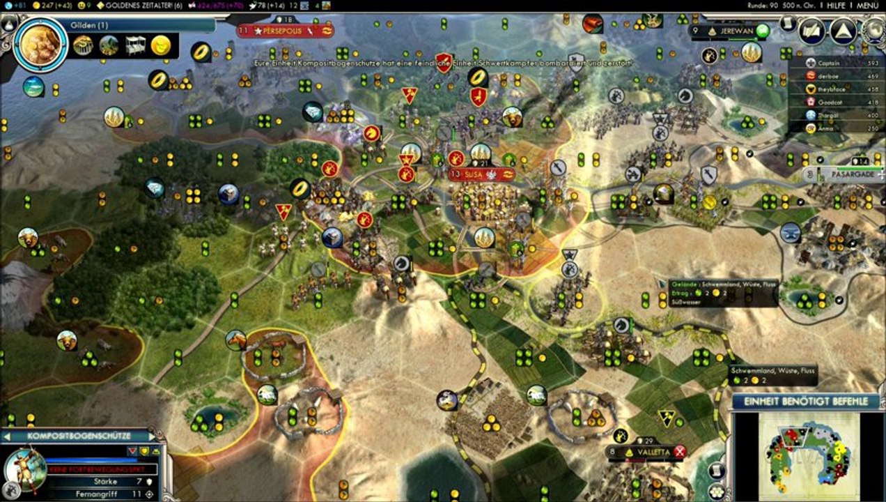 Civ 5 PBEM 67 Deutschland Runde 90