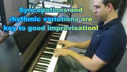 Jeff DeLangie Practices Diatonic 7th Chords in the keys of C and F