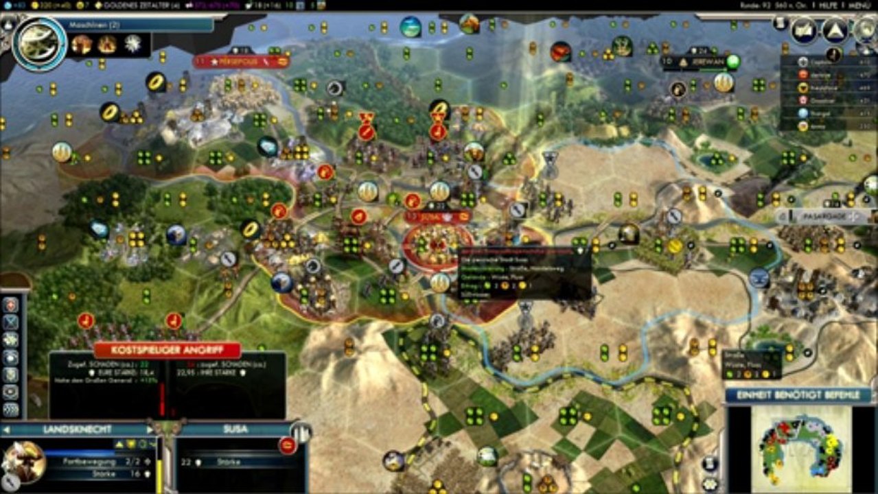 Civ 5 PBEM 67 Deutschland Runde 92