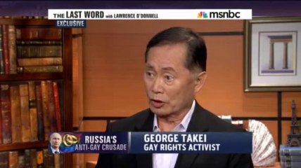 Star Trek's Sulu Wants 2014 Olympics Moved Out of ''Homophobic'' Russia