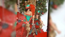 Lea Michele Gets in the Holiday Spirit