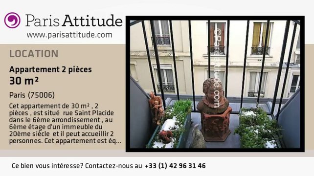 Appartement 1 Chambre à louer - St Placide, Paris - Ref. 4089