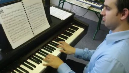 Jeff DeLangie Practicing Clementi Op36, 3c (AM Fun with the Classics)