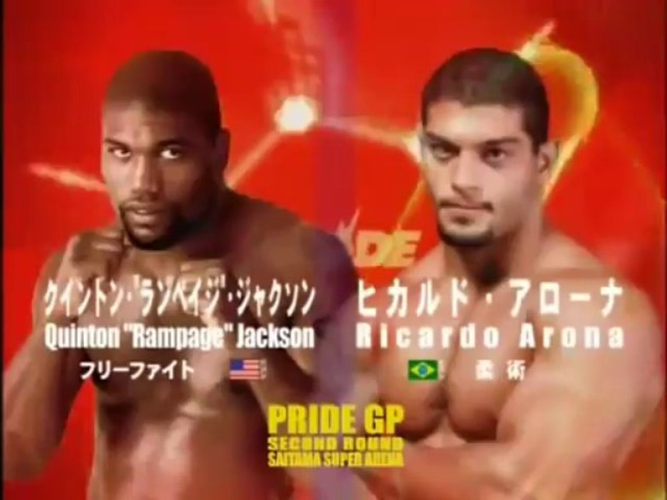 Ricardo Arona vs Quinton Jackson