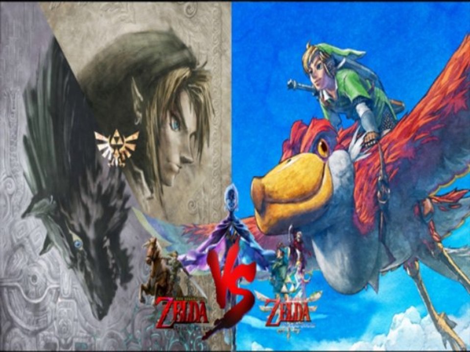 Zelda Skyward Sword VS Twilight princess [Okinor versus]
