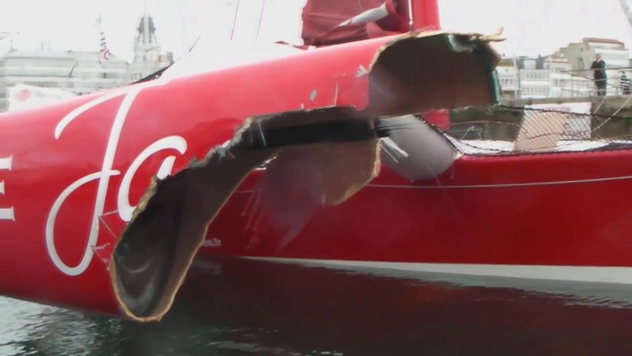 Jour 4 - Maître Jacques (Multi 50) - Transat Jacques Vabre 2013