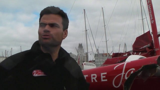 Jour 4 - ITV Loic Féquet - Maître Jacques (Multi 50) - Transat Jacques Vabre 2013