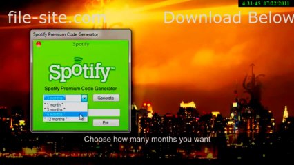 Spotify Premium Account Generator [Working November2013]