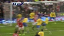 Manchester United 1 - 0 Arsenal - Goal van Persie