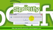 Spotify Premium Code Generator 2013 Working 100%