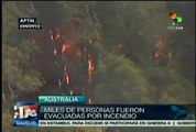 Oleada de incendios se intensifican en Australia