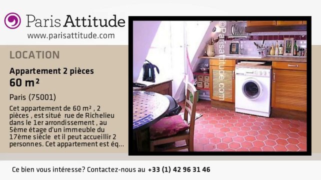 Appartement 1 Chambre à louer - Palais Royal, Paris - Ref. 1917