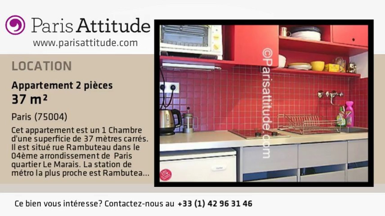 Appartement 1 Chambre à louer - Centre George Pompidou, Paris - Ref. 2958