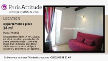 Appartement Studio à louer - Port Royal, Paris - Ref. 6316