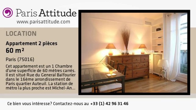 Appartement 1 Chambre à louer - Auteuil, Paris - Ref. 3114