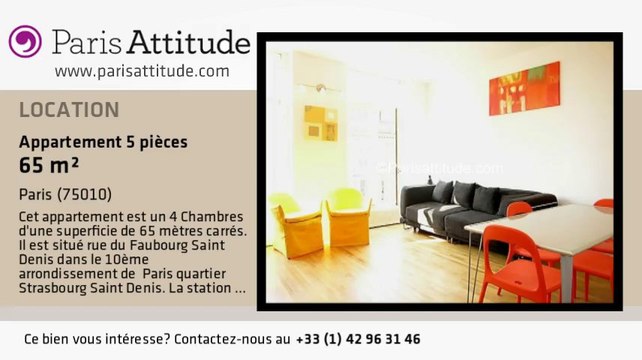 Appartement 4 Chambres à louer - Grands Boulevards/Bonne Nouvelle, Paris - Ref. 2602