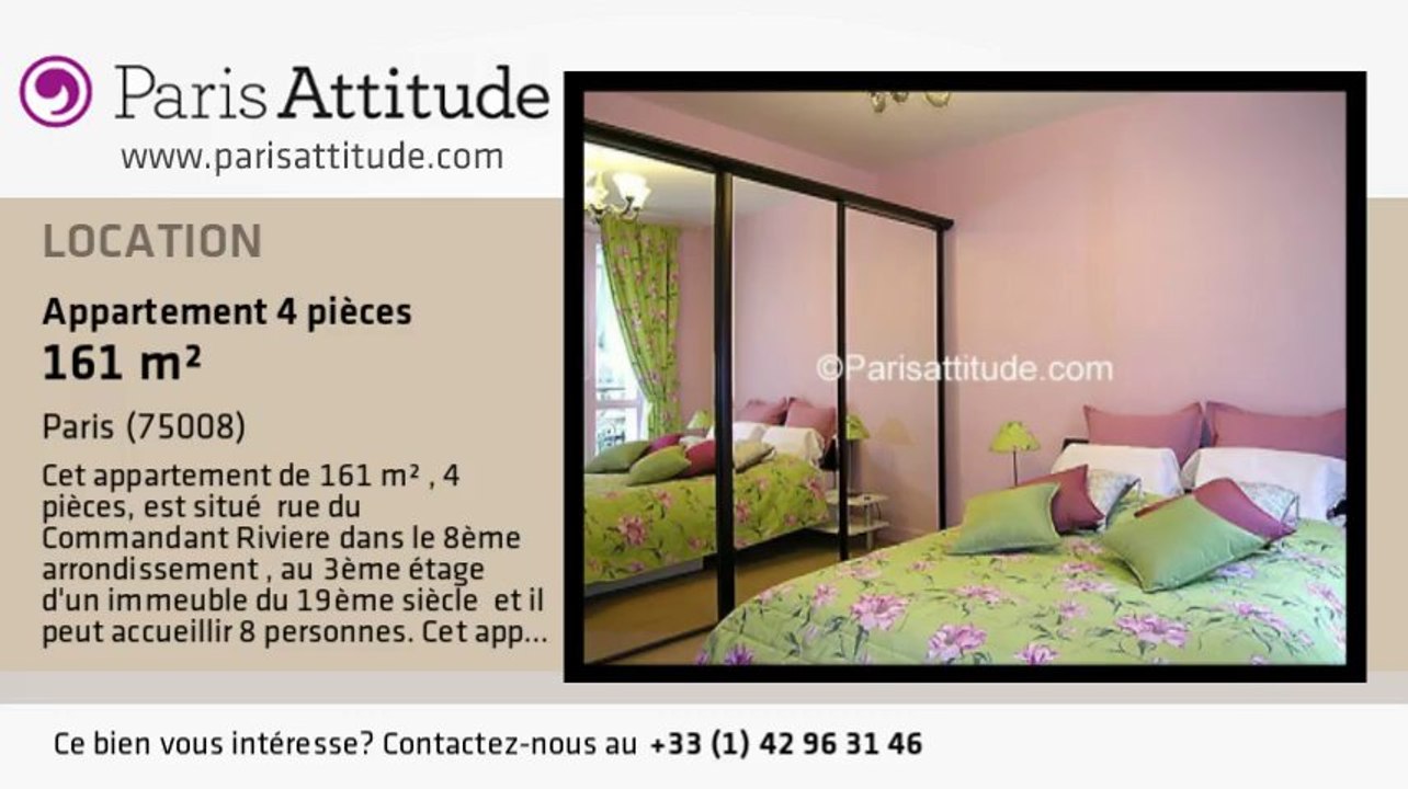 Appartement 3 Chambres à louer - Champs Elysées, Paris - Ref. 2342