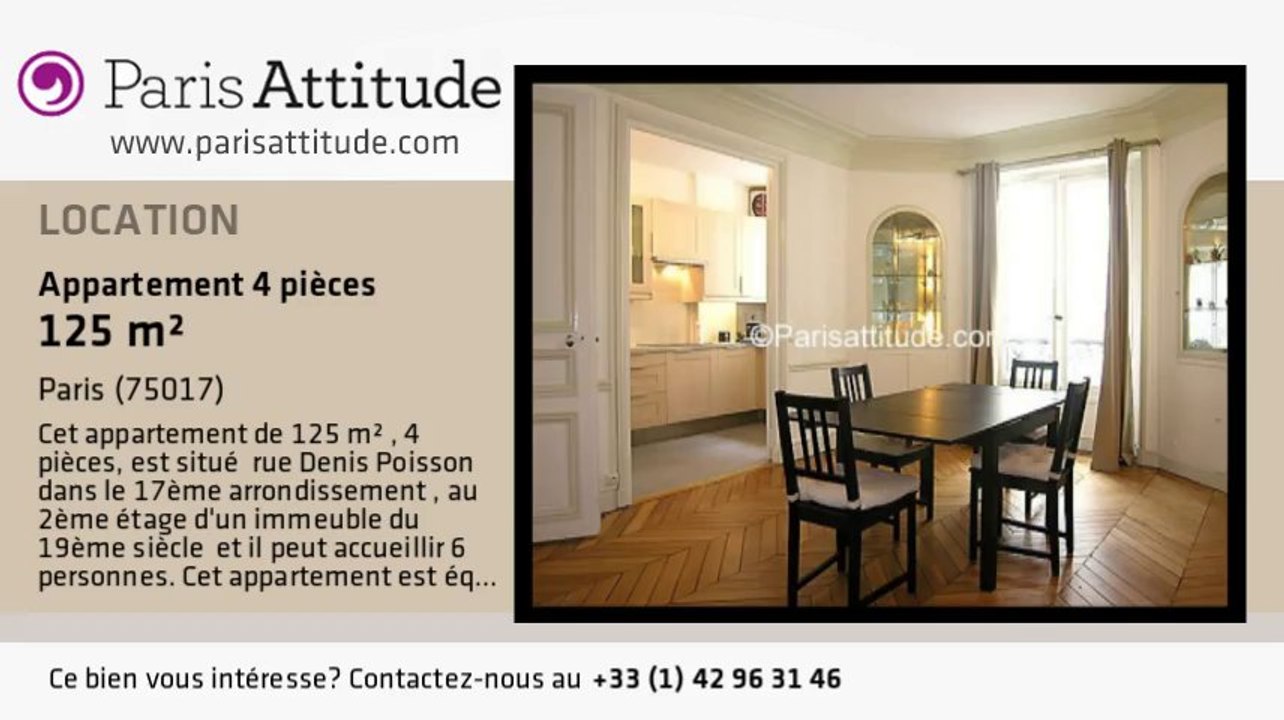 Appartement 3 Chambres à louer - Porte Maillot/Palais des Congrès, Paris - Ref. 6417