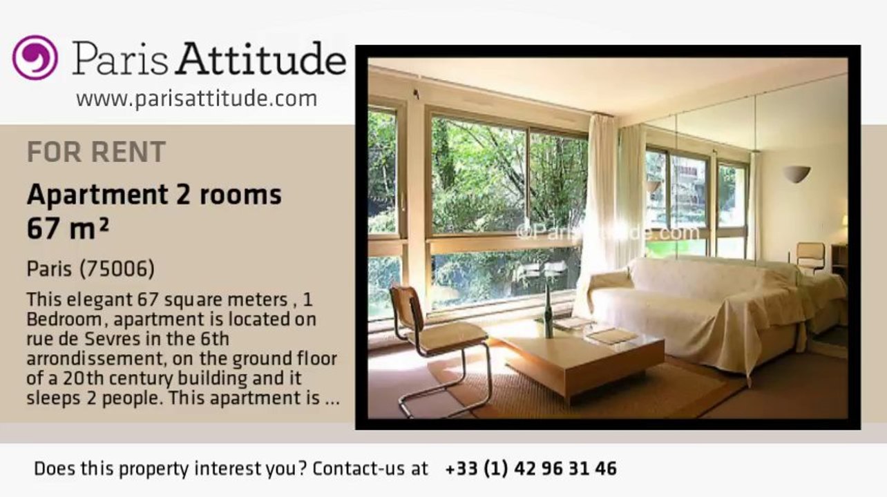 1 Bedroom Apartment for rent - Invalides, Paris - Ref. 6368